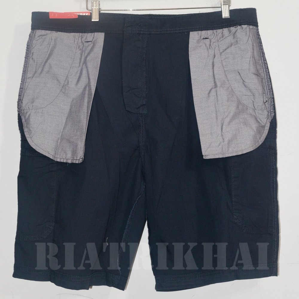 Men cargo short Unionbay in blue - Picture 7 of 8